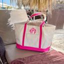  Personalized Tote Bag, Monogrammed Tote Bag, Canvas Tote, Bridesmaid Gift, Embroidered Classic Tote, Teacher Bag, Bachelorette Party Beach Bag