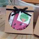  You Are One In A Melon Thank you gift - Watermelon Gift Set - Bath Bomb with Lip Balm - Teacher Gift - Employee Gift - Coworker Gift - Friend Gift - Thankful Gift - Thank You Gift - Gift Set