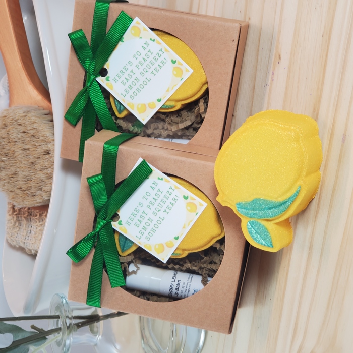 Back to School Teacher Themed Gift Set's l Bath bomb and Lip Balm l Thoughtful Gift l Teacher Gift l Back to School