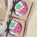 Watermelon Back to School Teacher Themed Gift Set's l Bath bomb and Lip Balm l Thoughtful Gift l Teacher Gift l Back to School