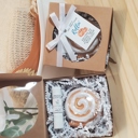 Cinnamon Roll Back to School Teacher Themed Gift Set's l Bath bomb and Lip Balm l Thoughtful Gift l Teacher Gift l Back to School