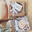 Cinnamon Roll Back to School Teacher Themed Gift Set's l Bath bomb and Lip Balm l Thoughtful Gift l Teacher Gift l Back to School