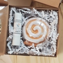 Cinnamon Roll Back to School Teacher Themed Gift Set's l Bath bomb and Lip Balm l Thoughtful Gift l Teacher Gift l Back to School