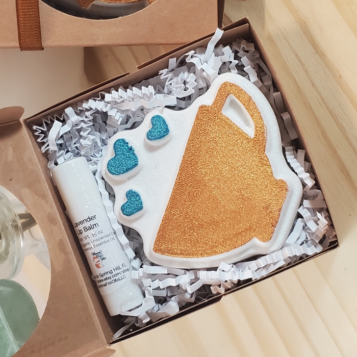 Back to School Teacher Themed Gift Set's l Bath bomb and Lip Balm l Thoughtful Gift l Teacher Gift l Back to School