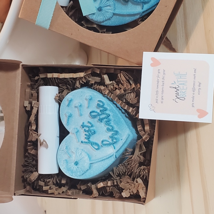 Back to School Teacher Themed Gift Set's l Bath bomb and Lip Balm l Thoughtful Gift l Teacher Gift l Back to School