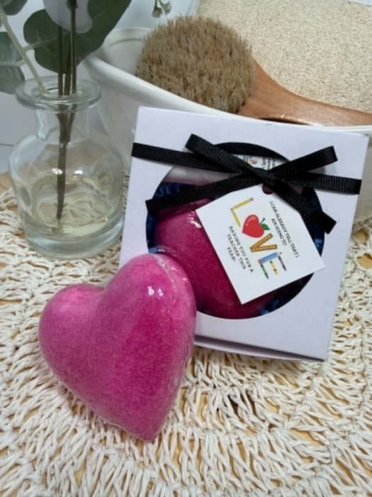 Back to School Teacher Themed Gift Set's l Bath bomb and Lip Balm l Thoughtful Gift l Teacher Gift l Back to School