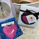 Heart Back to School Teacher Themed Gift Set's l Bath bomb and Lip Balm l Thoughtful Gift l Teacher Gift l Back to School
