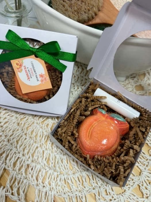 Back to School Teacher Themed Gift Set's l Bath bomb and Lip Balm l Thoughtful Gift l Teacher Gift l Back to School
