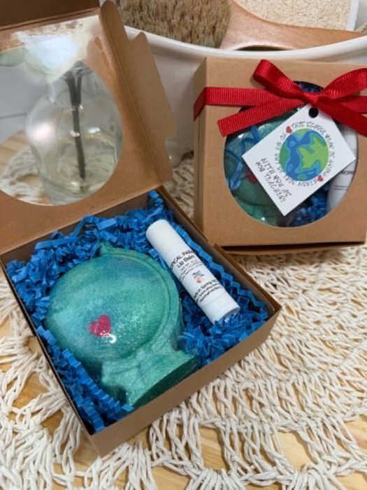 Back to School Teacher Themed Gift Set's l Bath bomb and Lip Balm l Thoughtful Gift l Teacher Gift l Back to School