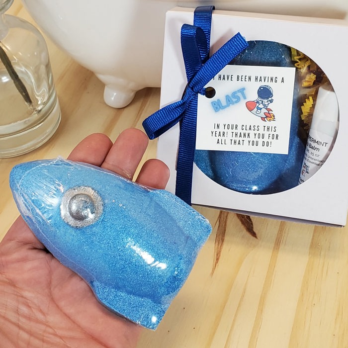 I Have Been Having A Blast in Your Class Thank you gift - Rocket Blast Gift Set - Bath Bomb with Lip Balm - Teacher Gift - Thankful Gift - Thank You Gift - Gift Set - Bath Bomb - Lip Balm