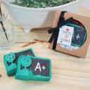  Thank you for being an A+ Teacher gift - Chalkboard Gift Set - Bath Bomb with Lip Balm - Teacher Gift - Thankful Gift - Thank You Gift - Gift Set - Bath Bomb - Lip Balm