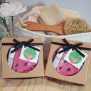  You Are One In A Melon Thank you gift - Watermelon Gift Set - Bath Bomb with Lip Balm - Teacher Gift - Employee Gift - Coworker Gift - Friend Gift - Thankful Gift - Thank You Gift - Gift Set