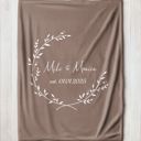  Personalized Plush Throw Blanket