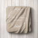  Personalized Plush Throw Blanket