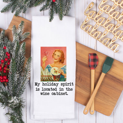 Retro Laughs Holiday 2025 Tea Towels