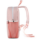 Rose pink Personalized Seersucker Backpack Cute Baby Bag Backpack –Back To Schoo Preschool Kindergarten Toddler Backpack for Boys and Girls 
