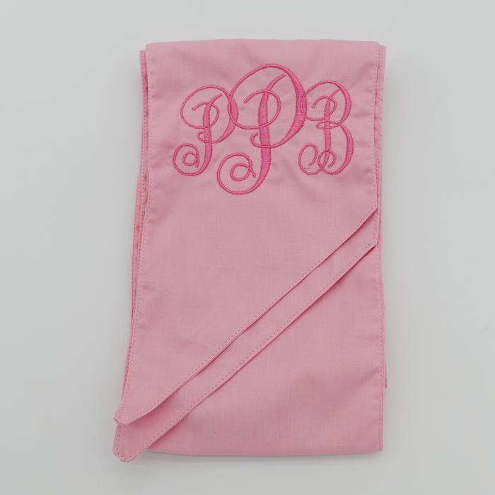 Personalized Newborn Swaddle Sash-Soft Cotton Maternity Sash with Big Bowknot - Custom Sash for Baby Girls & Boys-Newborn Photography Pink