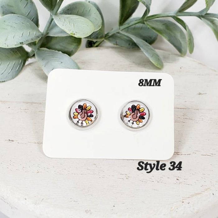 8MM Studs | 3-Pack