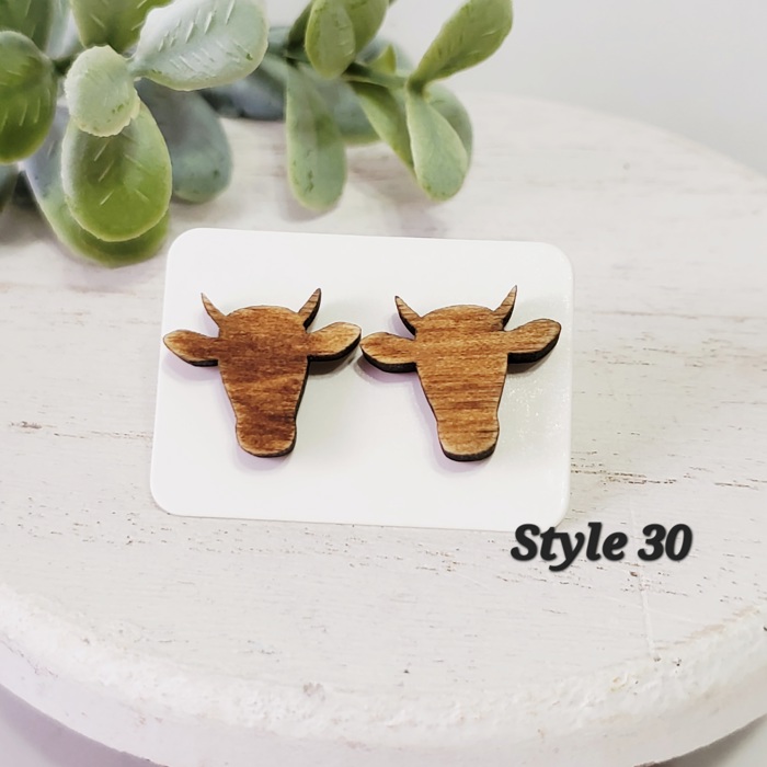 Hand Painted Country Studs | 30 Styles