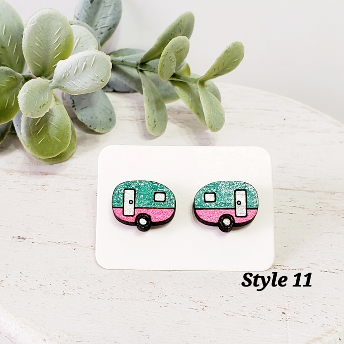 Hand Painted Country Studs | 30 Styles
