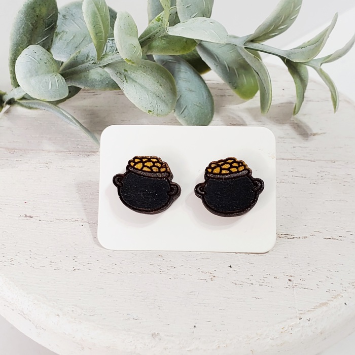 Hand Painted Lucky Studs | 15 Styles