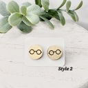  Hand Painted Wizard Studs | 15 Styles