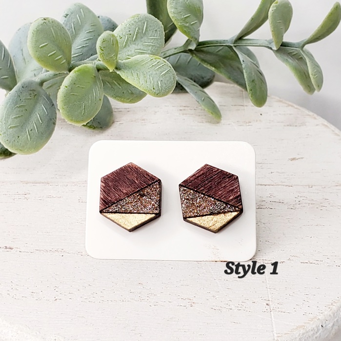 Hand Painted Wizard Studs | 15 Styles