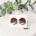  Hand Painted Wizard Studs | 15 Styles