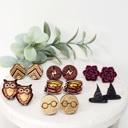  Hand Painted Wizard Studs | 15 Styles