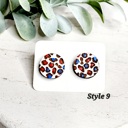  Hand Painted Americana Studs | 30 Styles