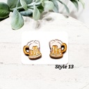  Hand Painted Americana Studs | 30 Styles