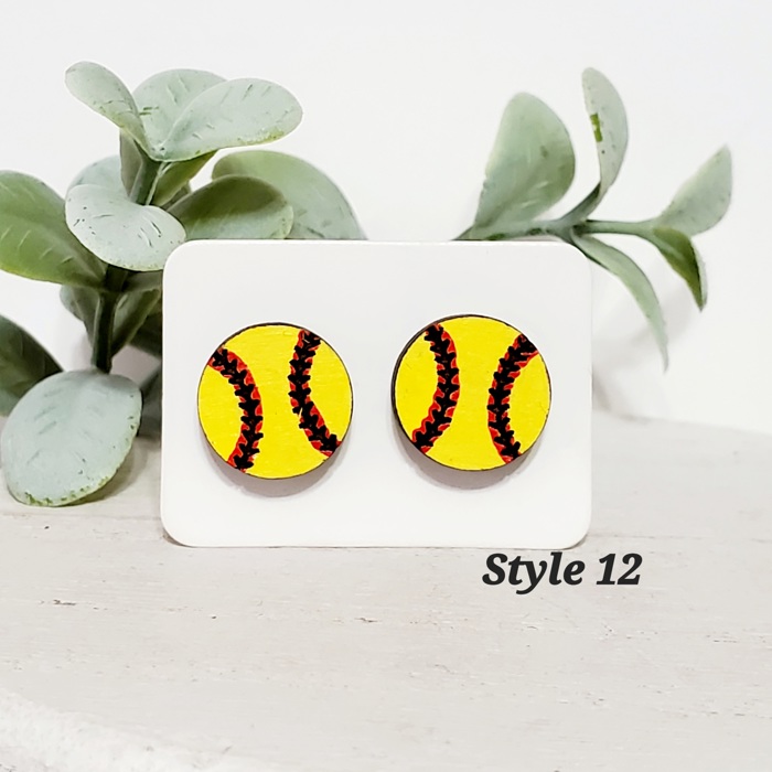 Game Day Studs | 31 Styles