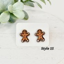  Christmas Wood Studs | 24 Styles