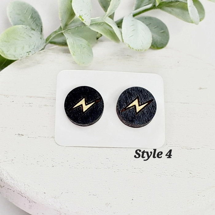 Hand Painted Wizard Studs | 15 Styles
