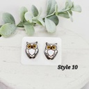  Hand Painted Wizard Studs | 15 Styles