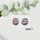  Hand Painted Wizard Studs | 15 Styles