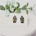  Hand Painted Lucky Studs | 15 Styles