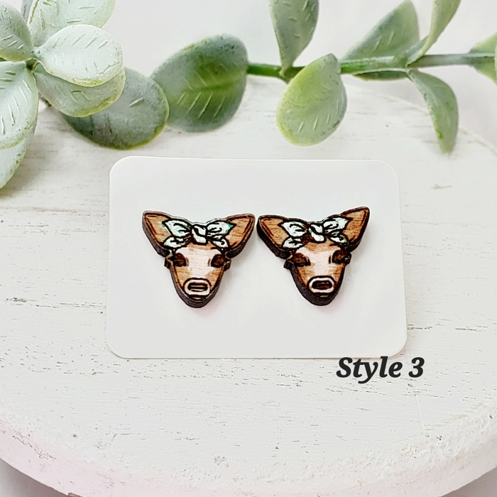 Hand Painted Country Studs | 30 Styles