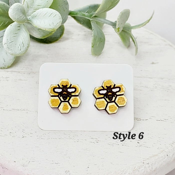 Hand Painted Country Studs | 30 Styles
