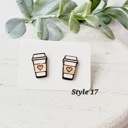  Hand Painted Wedding Studs | 19 Styles