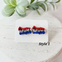  Hand Painted Americana Studs | 30 Styles
