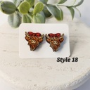  Hand Painted Country Studs | 30 Styles