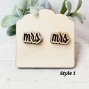  Hand Painted Wedding Studs | 19 Styles