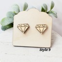  Hand Painted Wedding Studs | 19 Styles