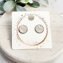  10MM Genuine Leather Studs | 3-Pack