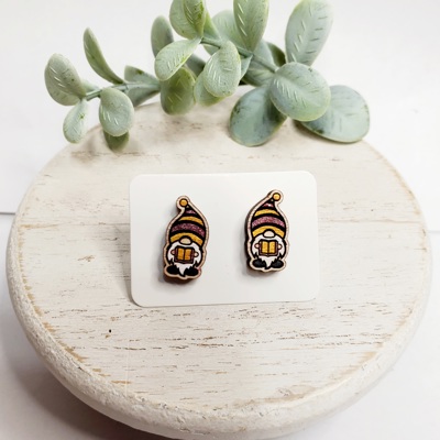 Wizard Gnome Wood Studs