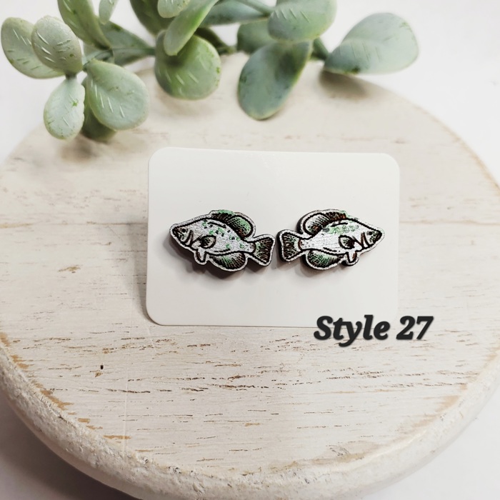 Hand Painted Country Studs | 30 Styles