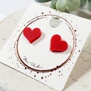 Style 10 Acrylic Heart Studs | 12 Styles