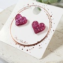Style 12 Acrylic Heart Studs | 12 Styles