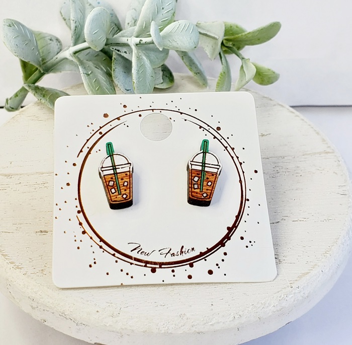 Hand Painted Teacher Studs | 16 Styles